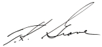 Thomas Grove Signature